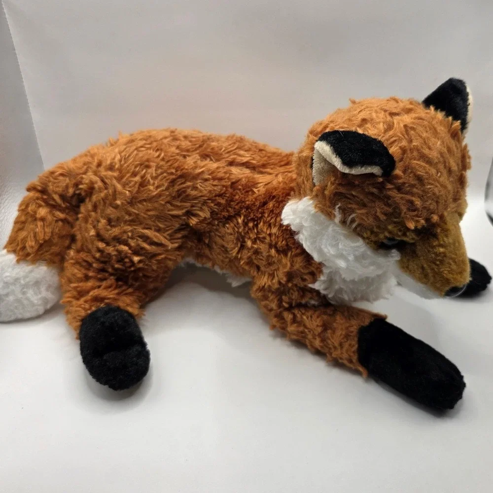 Aurora Plush Red Fox Shaggy Floppy Stuffed Animal